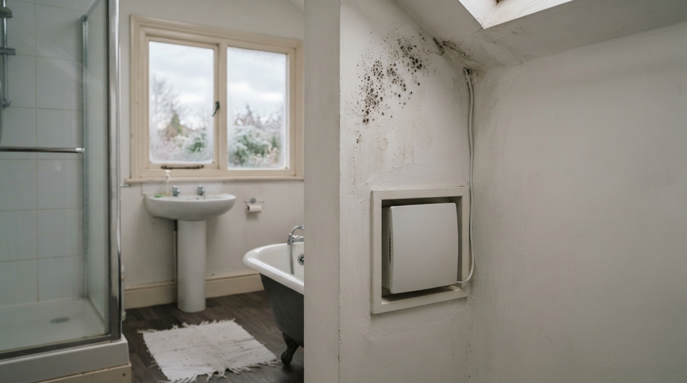 Why Your New Bathroom Fan Isn't Stopping Mould
