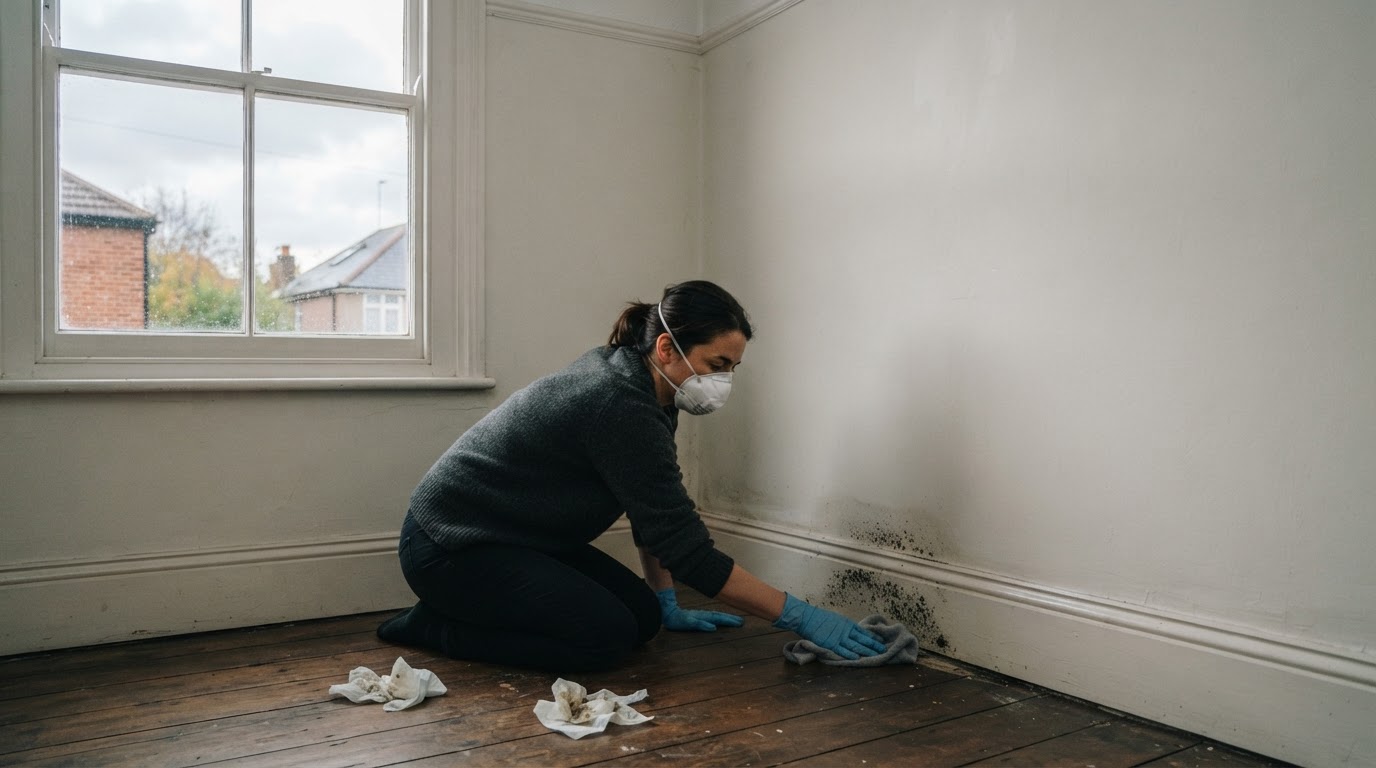 How to Remove Black Mould Safely (Without Spreading It)